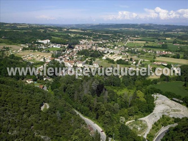 Photo aérienne de Saint-Uze