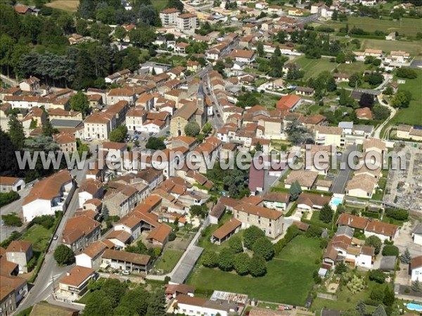 Photo aérienne de Saint-Uze