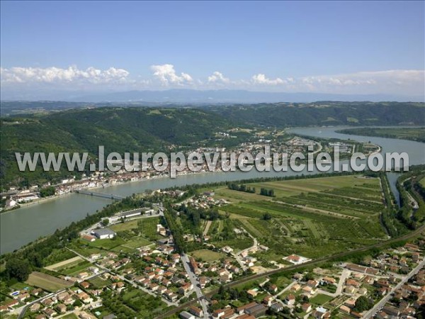 Photo aérienne de Saint-Vallier