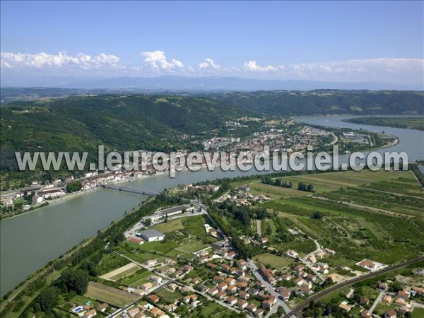 Photo aérienne de Saint-Vallier