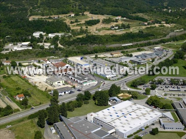 Photo aérienne de Saint-Vallier