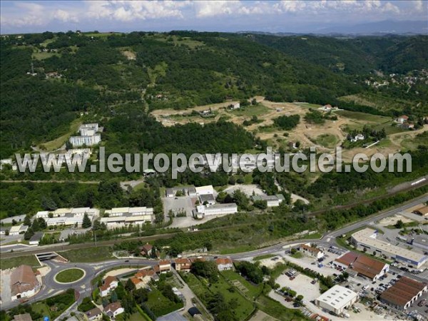 Photo aérienne de Saint-Vallier