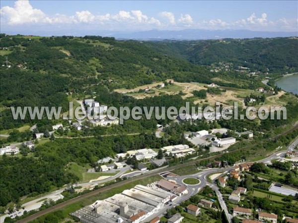 Photo aérienne de Saint-Vallier