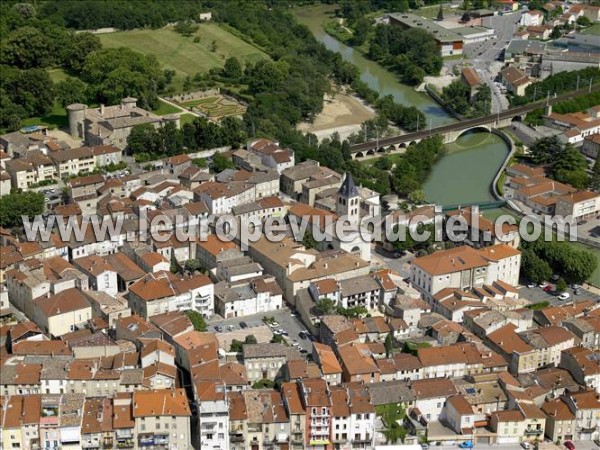 Photo aérienne de Saint-Vallier