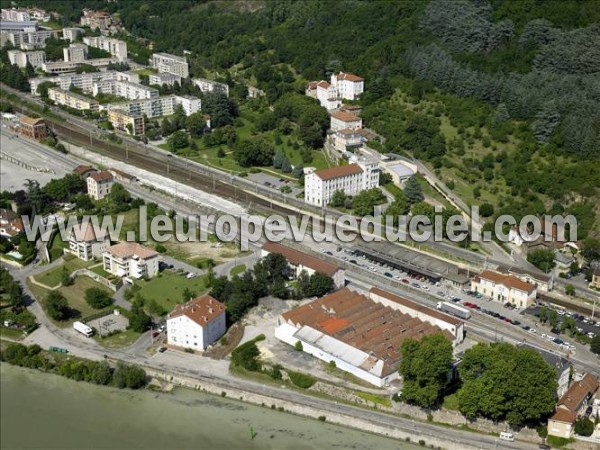 Photo aérienne de Saint-Vallier