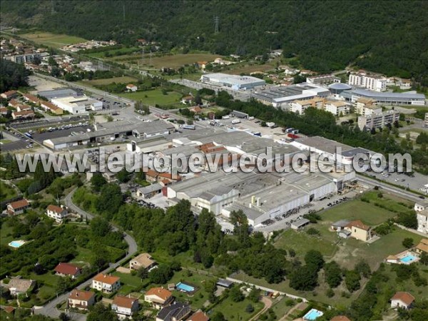 Photo aérienne de Saint-Vallier