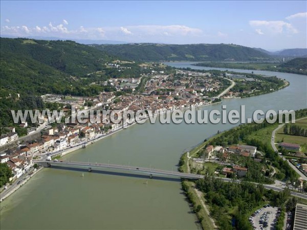 Photo aérienne de Saint-Vallier