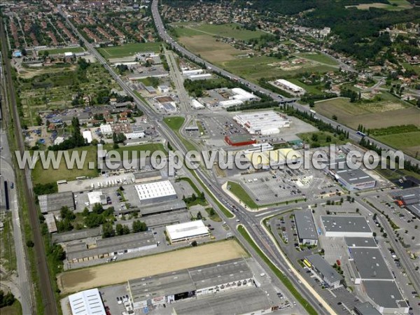 Photo aérienne de Salaise-sur-Sanne