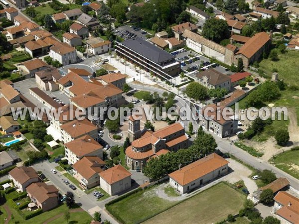 Photo aérienne de Salaise-sur-Sanne