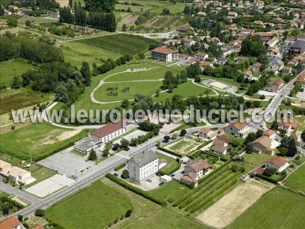 Photo aérienne de Salaise-sur-Sanne