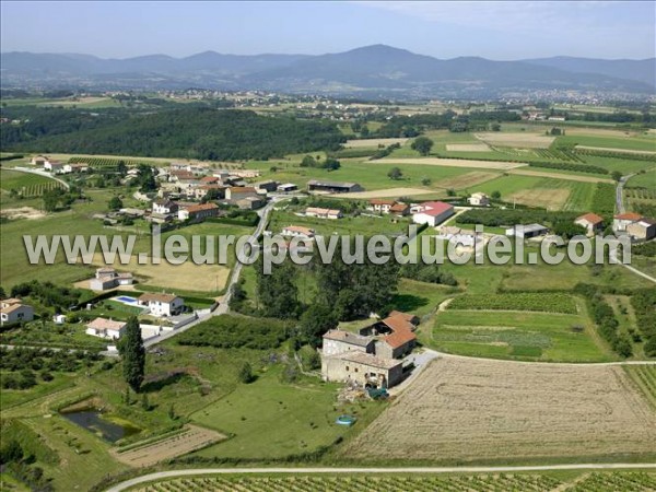 Photo aérienne de Thorrenc