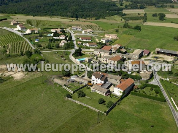 Photo aérienne de Thorrenc