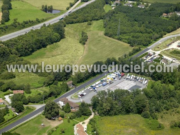 Photo aérienne de Bonnac-la-Cte