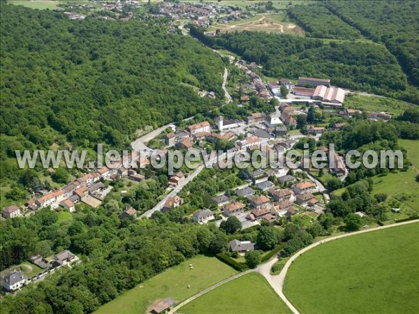 Photo aérienne de Moutiers