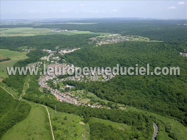 Photo aérienne de Moutiers