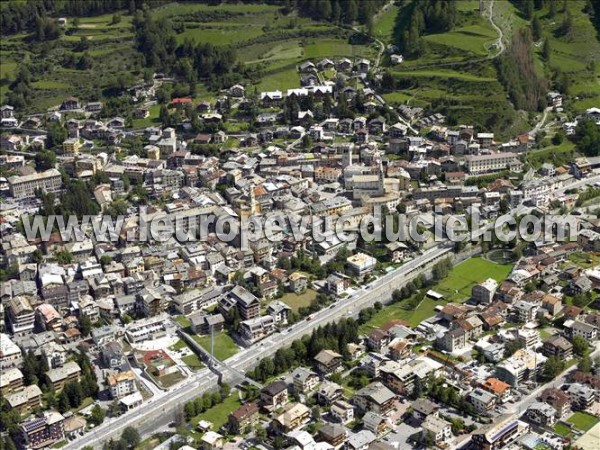 Photo aérienne de Bormio