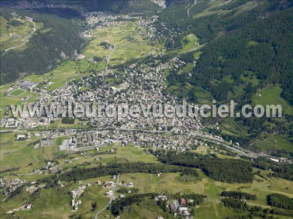 Photo aérienne de Bormio