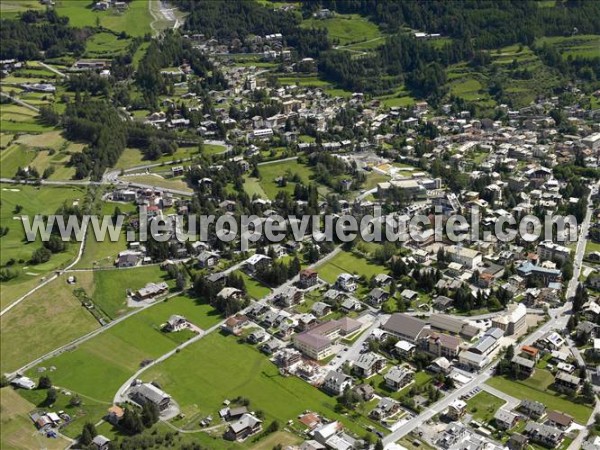 Photo aérienne de Bormio