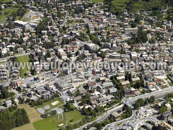 Photo aérienne de Bormio