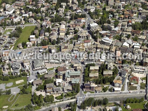 Photo aérienne de Bormio