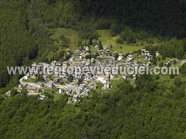 Photo aérienne de Chiesa in Valmalenco