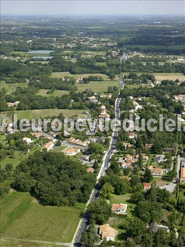 Photo aérienne de Saint-Aignan-Grandlieu