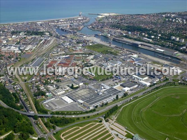 Photo aérienne de Dieppe