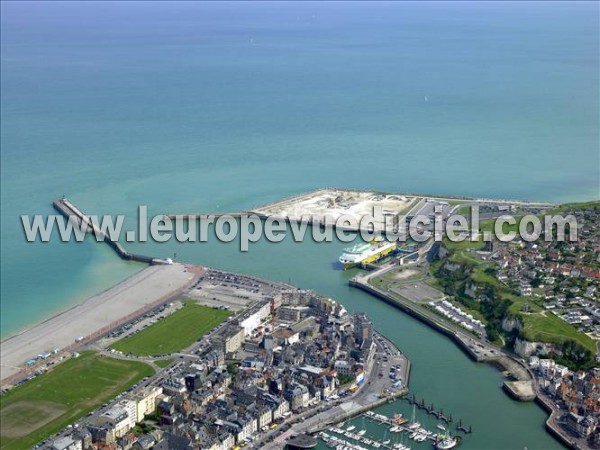 Photo aérienne de Dieppe