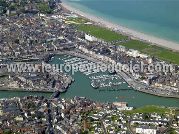 Photo aérienne de Dieppe