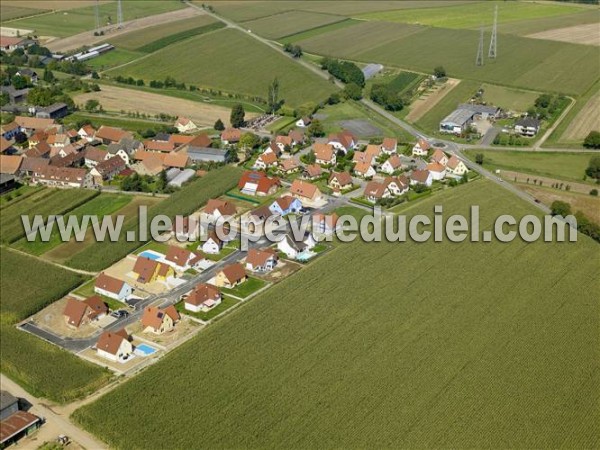 Photo aérienne de Fessenheim-le-Bas