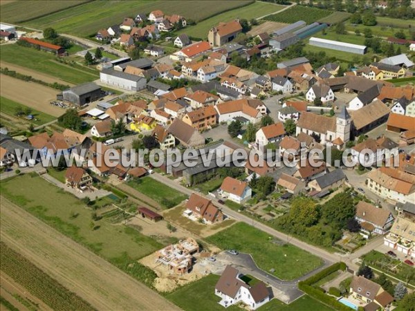 Photo aérienne de Fessenheim-le-Bas