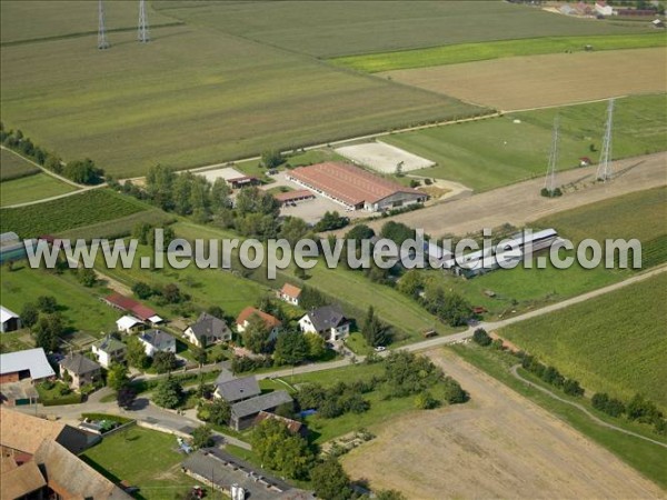 Photo aérienne de Fessenheim-le-Bas