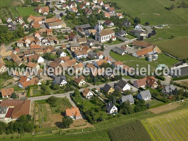 Photo aérienne de Schnersheim