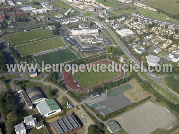 Photo aérienne de Le Mans