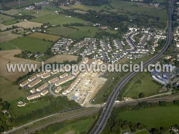 Photo aérienne de Le Mans