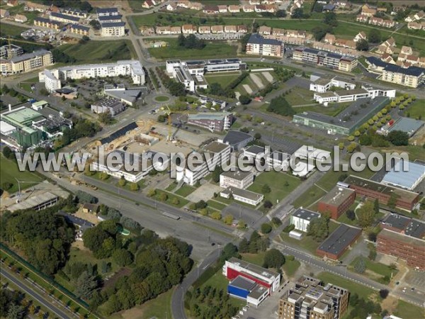 Photo aérienne de Le Mans