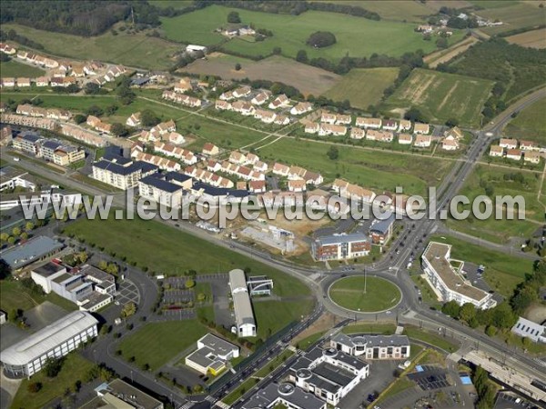 Photo aérienne de Le Mans