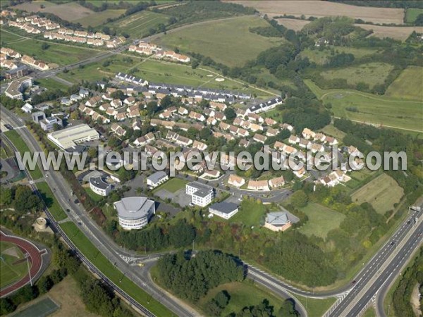 Photo aérienne de Le Mans