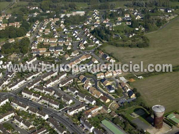 Photo aérienne de Le Mans