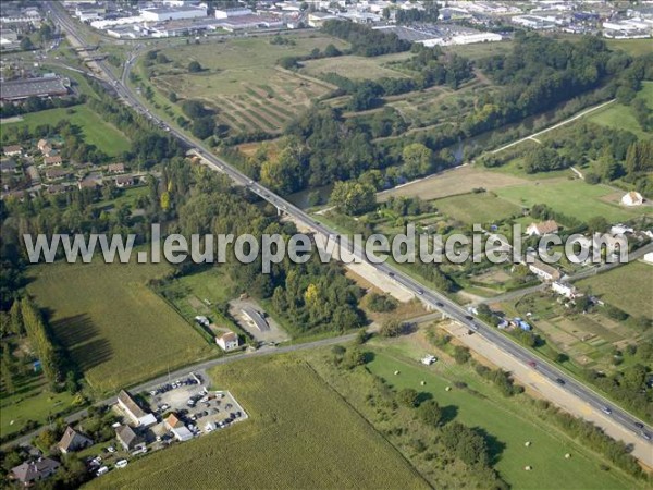 Photo aérienne de Le Mans