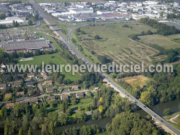 Photo aérienne de Le Mans