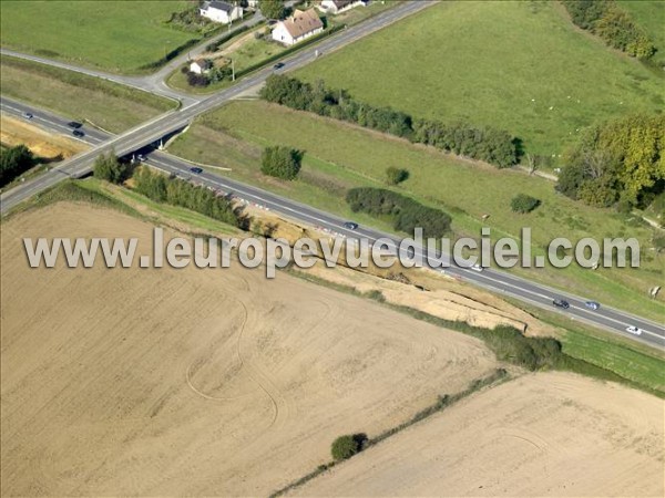 Photo aérienne de Le Mans