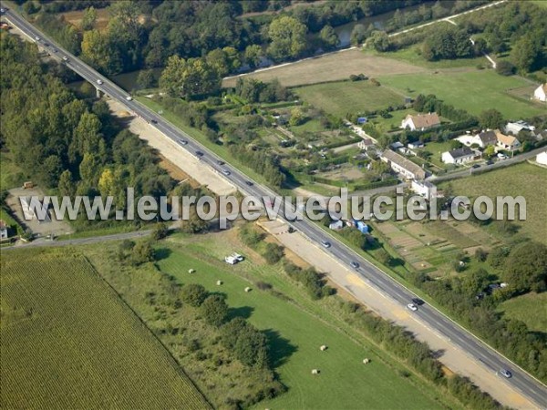 Photo aérienne de Le Mans