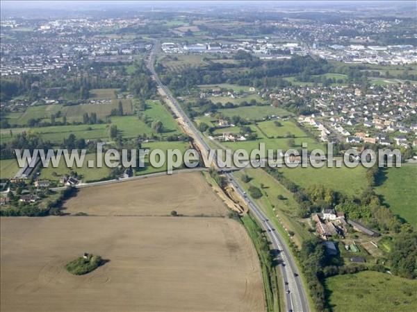 Photo aérienne de Le Mans