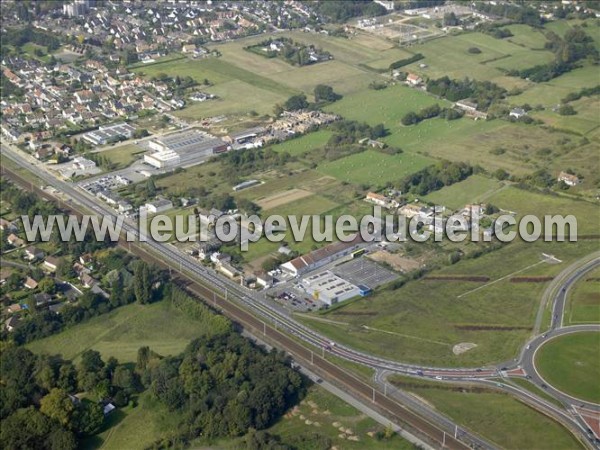 Photo aérienne de Le Mans