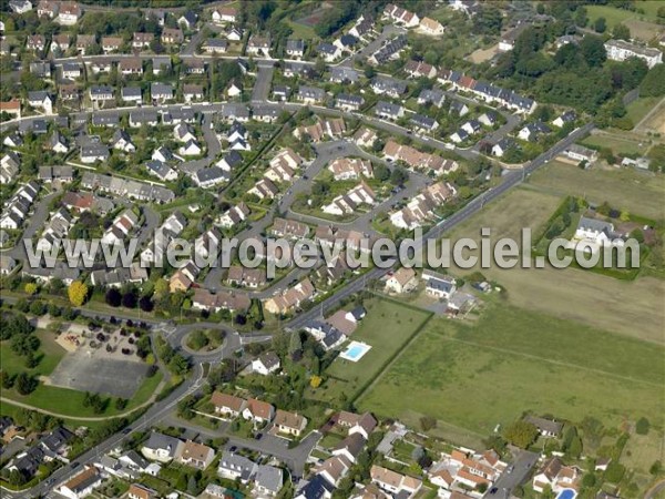 Photo aérienne de Le Mans