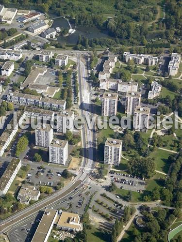 Photo aérienne de Le Mans