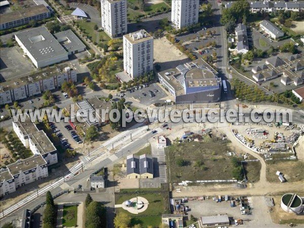 Photo aérienne de Le Mans