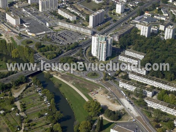 Photo aérienne de Le Mans