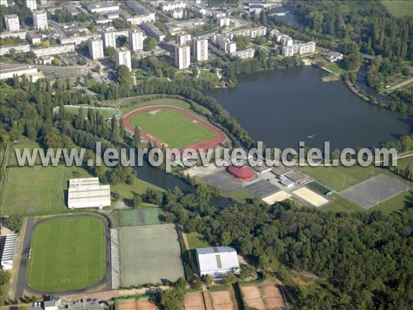 Photo aérienne de Le Mans